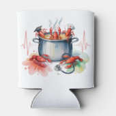 Funny Cajun Nurse Graduation Party Blikjeskoeler (Achterkant)