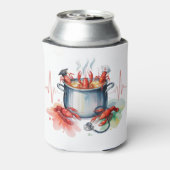 Funny Cajun Nurse Graduation Party Blikjeskoeler (Blikje Achterkant)