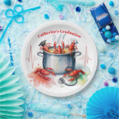 Funny Cajun Nurse Graduation Party Papieren Bordje (Feest)