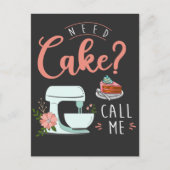 Funny Cake Baker Pastry Chef Quote Briefkaart (Voorkant)