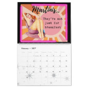 Funny Calendar For Her Gift Friend Retro "Done" Kalender (Feb 2027)