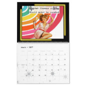 Funny Calendar For Her Gift Friend Retro "Done" Kalender (Mar 2027)