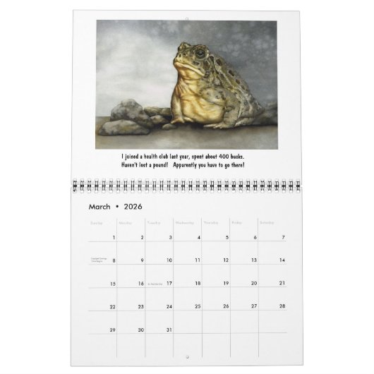 Funny Calendar Kalender (Mar 2026)