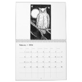 Funny Calendar: Owl Bird Animal Kalender (Feb 2026)