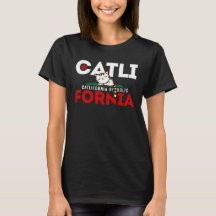 Funny California Catlifornia Cute Cat T-Shirt