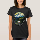Funny California's Majestic Mount Shasta Hiking Mo T-shirt (Voorkant)
