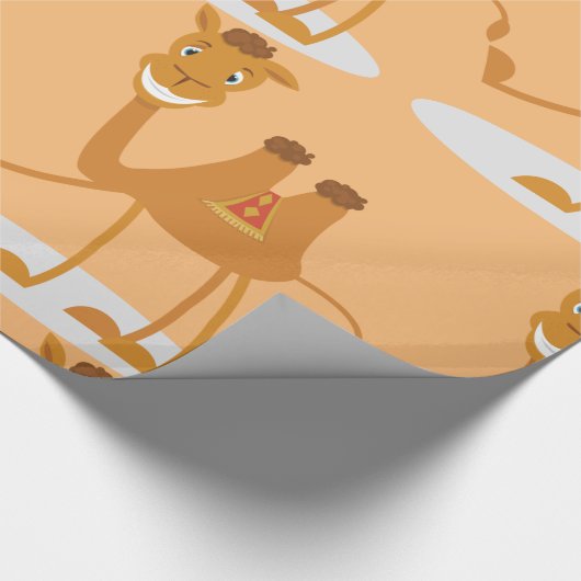 Funny Camel Cadeaupapier (Hoek)