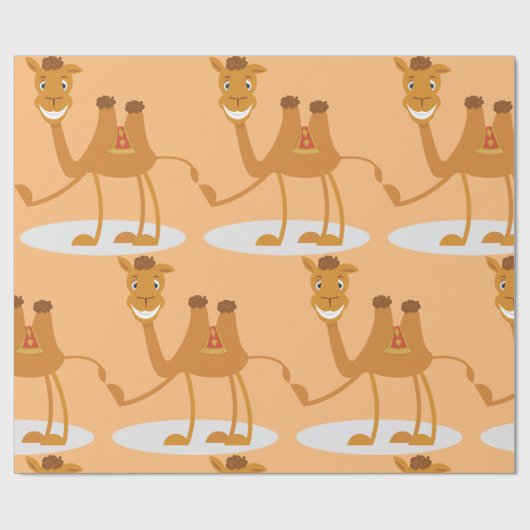 Funny Camel Cadeaupapier (Vlak)
