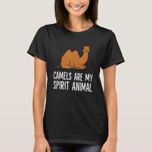Funny Camel Desert Egypt Camels is mijn levende an T-shirt
