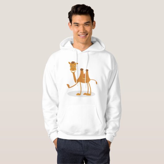 Funny Camel Hoodie (Voorkant volledig)