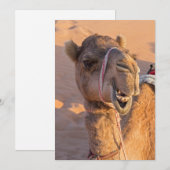 Funny Camel Kaart (Voorkant / Achterkant)