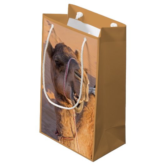 Funny Camel Klein Cadeauzakje (Achterkant Gekanteld)