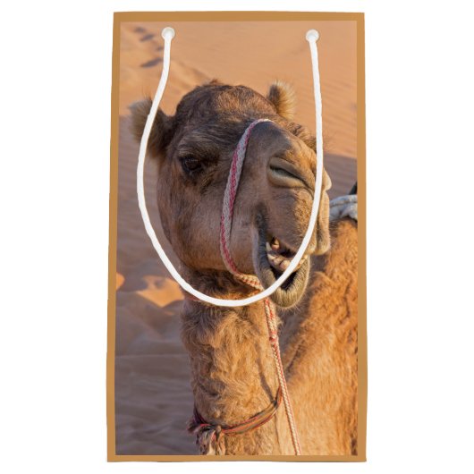 Funny Camel Klein Cadeauzakje (Voorkant)