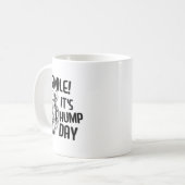 Funny Camel Smile! It's Hump Day Funny Hump Day Koffiemok (Voorkant links)