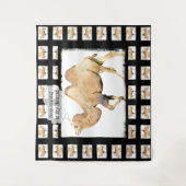 Funny Camel Stop met naar mijn Humps Tapestry te s Wandkleed (Voorkant)