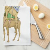 Funny Camel Trek Safari Theedoek (Quarter Fold)