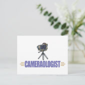 Funny Camera Briefkaart (Staand voorkant)