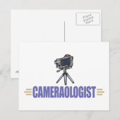 Funny Camera Briefkaart (Voorkant / Achterkant)