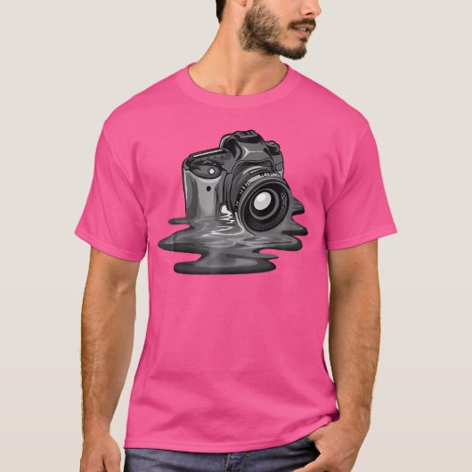 Funny Camera Gift For Photographers Men Women Phot T-shirt (Voorkant)