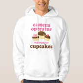 Funny Camera Operator Hoodie (Voorkant)