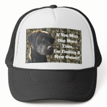 Funny Camo Chocolate Hunting Lab Quote
