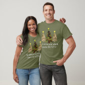 Funny Camo Kerstbomen Mannen voor jagers T-shirt (Unisex)