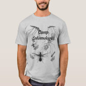 Funny Camp Entomoloog Bug Mannen T-shirt (Voorkant)