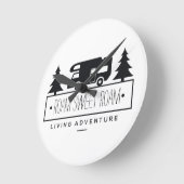 Funny Camper RV Home | RVer Rving Roam in ruste Ronde Klok (Hoek)