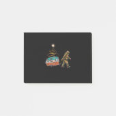 Funny Camping Bigfoot Light Kerstmis Gifts X Post-it® Notes (Voorkant)