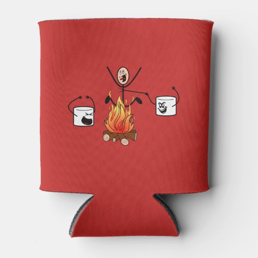 Funny Camping Blikjeskoeler (Voorkant)