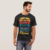Funny Camping Campfire Gezegde  T-shirt (Voorkant volledig)