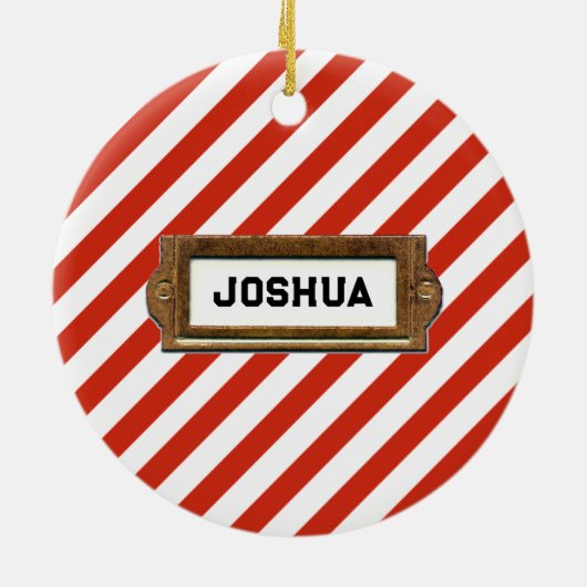 Funny Camping Canoe Keepomwille Keramisch Ornament (Achterkant)