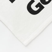 Funny Camping Gezegde met Marshmallows en vrienden Fleece Deken (Hoek)