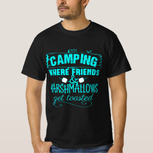 Funny Camping Gezegde T-shirt