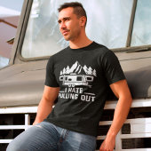 Funny Camping I Hate Pulling Travel Travel Trailer T-shirt