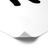 Funny Camping is mijn Therapy woordkunst Poster (Hoek)