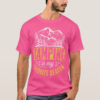 Funny Camping Lover Outdoor Camper Camping Favored T-shirt