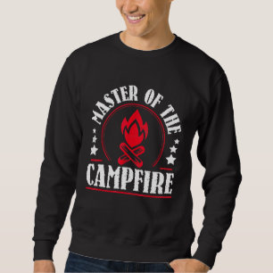 Funny Camping Mannen Vrouwen Campfire T-shirt