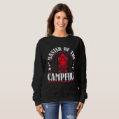 Funny Camping Mannen Vrouwen Campfire T-shirt (Voorkant volledig)