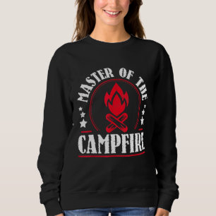 Funny Camping Mannen Vrouwen Campfire T-shirt