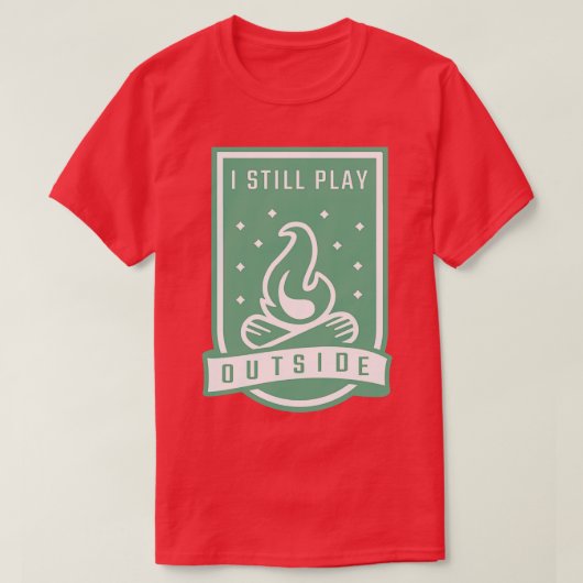 Funny Camping Quote Vacation Gift T-shirt (Design voorkant)