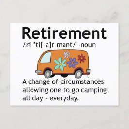 Funny Camping Retirement Definition Kaart