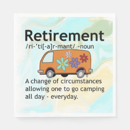 Funny Camping Retirement Definition Servet