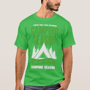 Funny Camping Season Scout Camper Gift T-shirt