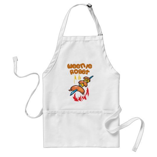 Funny Camping Standaard Schort (Voorkant)