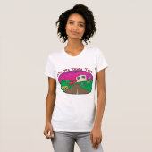 Funny Camping T-shirt (Voorkant volledig)