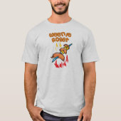 Funny Camping T-shirt (Voorkant)