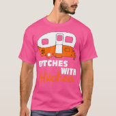 Funny Camping T-shirt (Voorkant)