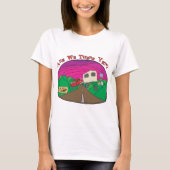 Funny Camping T-shirt (Voorkant)
