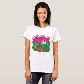 Funny Camping T-shirt (Voorkant volledig)